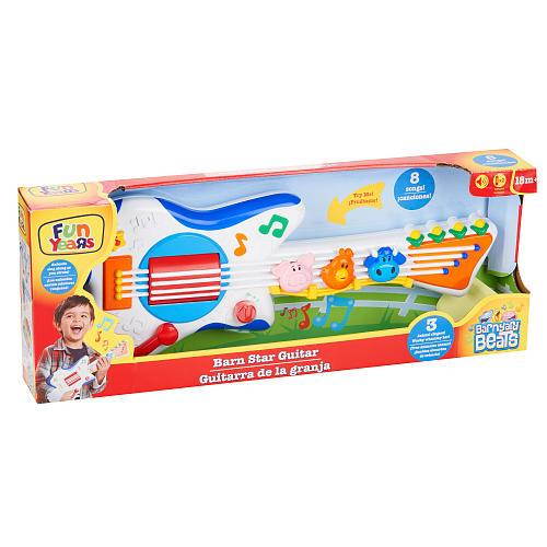 Fun Years Barnyard Beats Barn Star Guitar