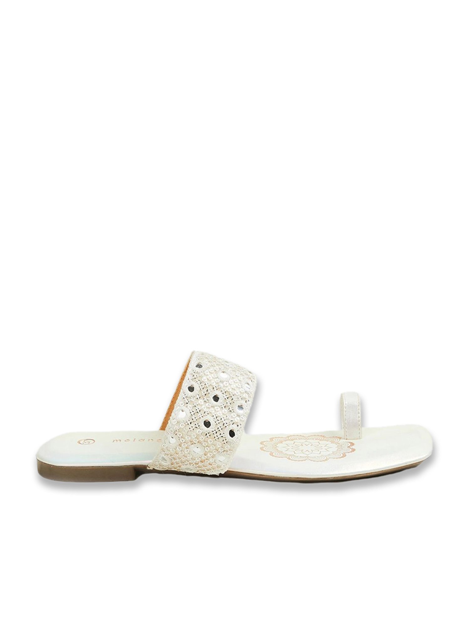 Truffle Collection Women's Silver Flat Ballets