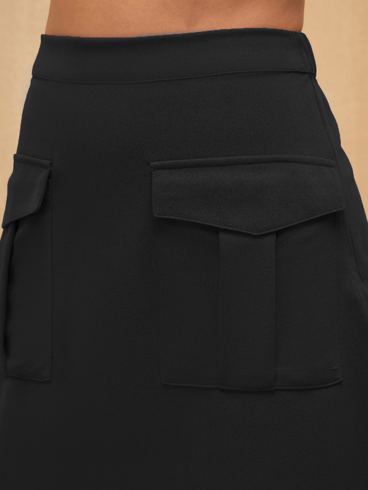 Belle Fille Sky Blue & Beige Printed Skirt