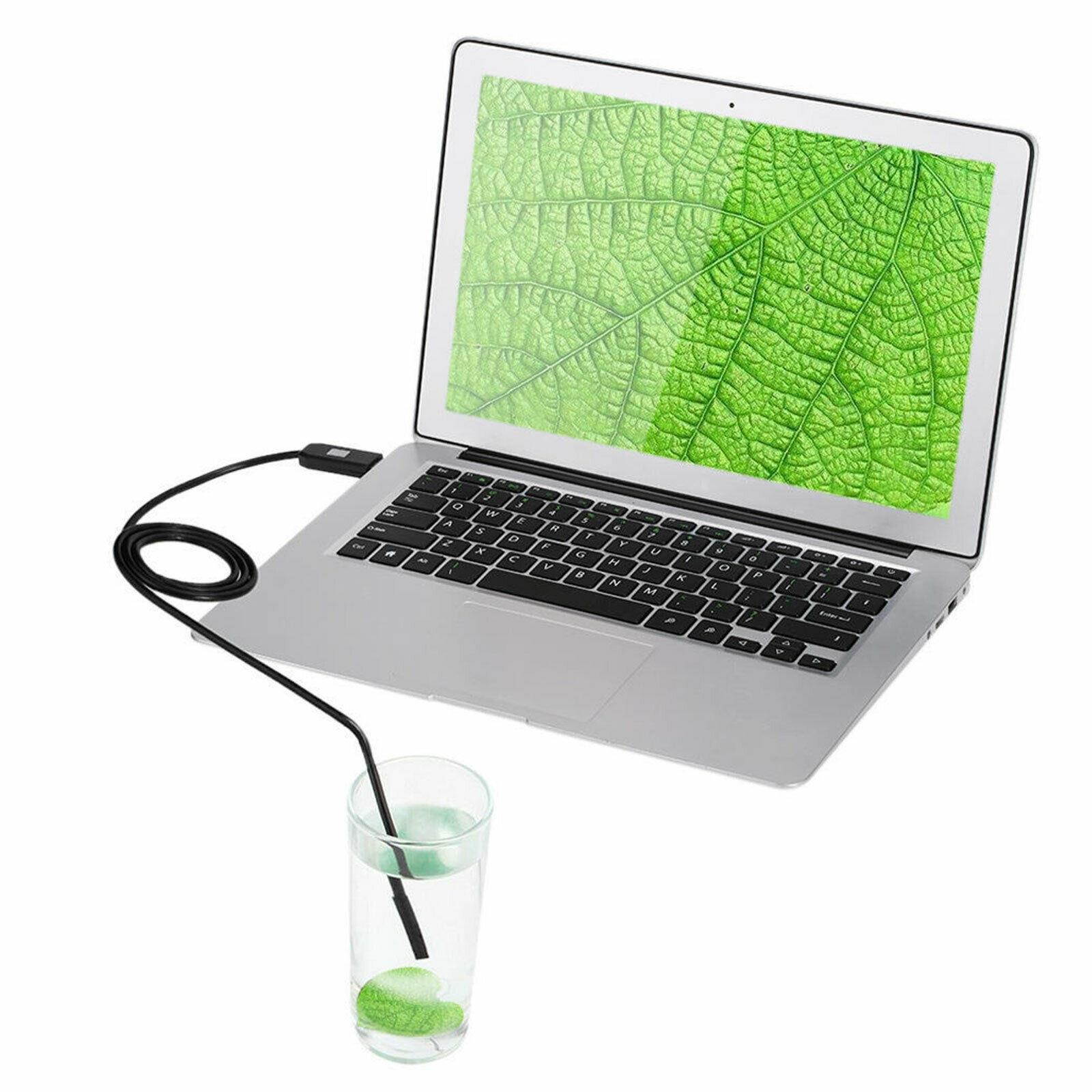 1m/2m 3in1 USB 6 LED Endoscope HD Cams Inspection Camera For iPhone Android iOS