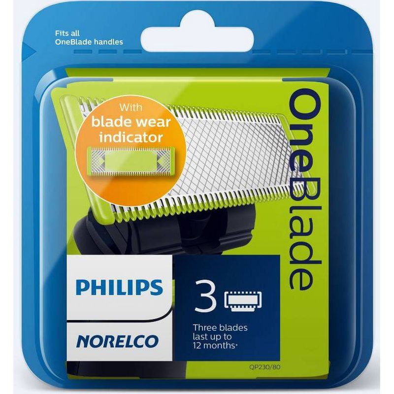 Philips Norelco OneBlade Replacement Blade - 3ct - QP230/80