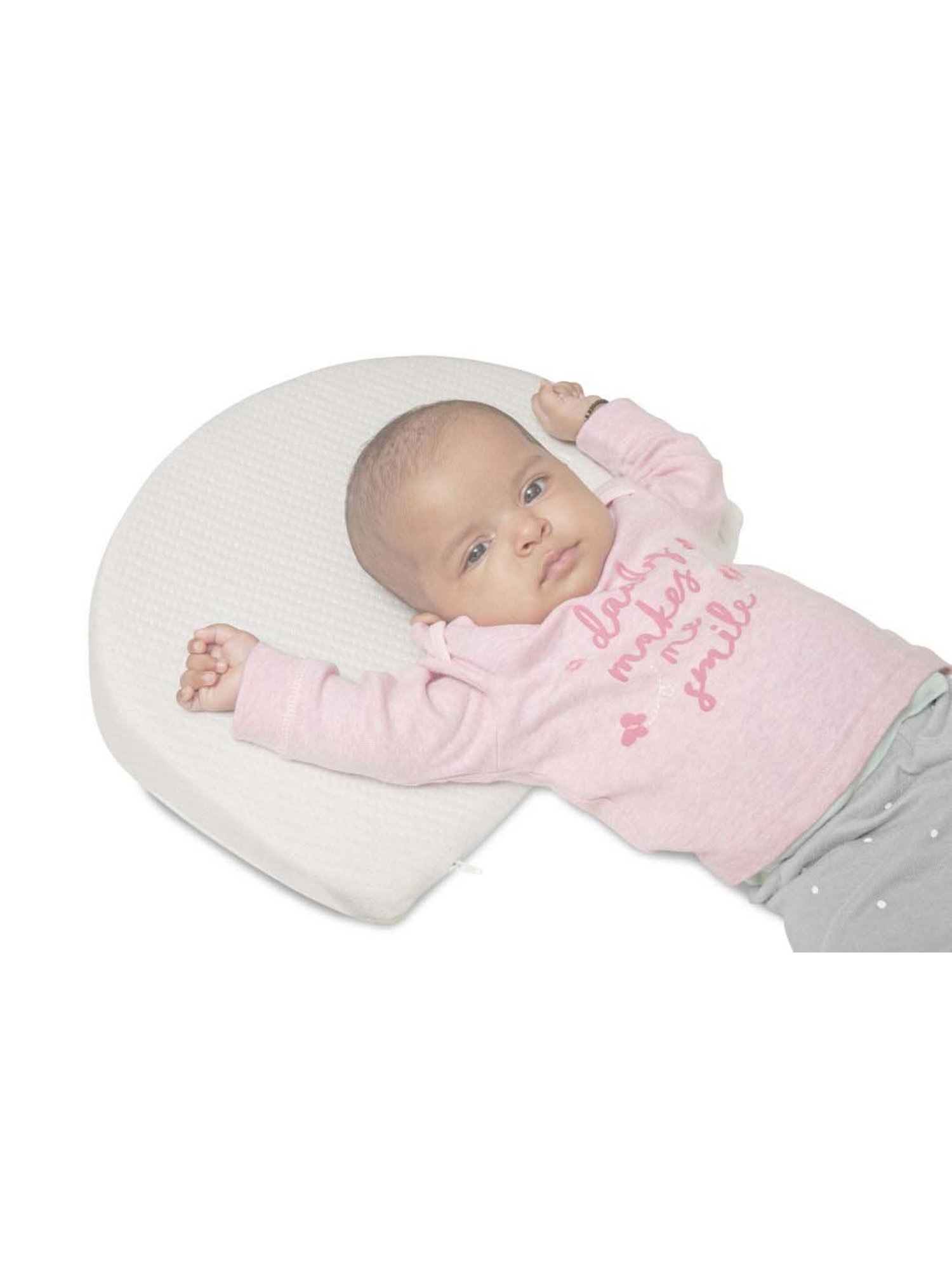 The White Willow White C-Shaped Wedge Pillow - Set of 1