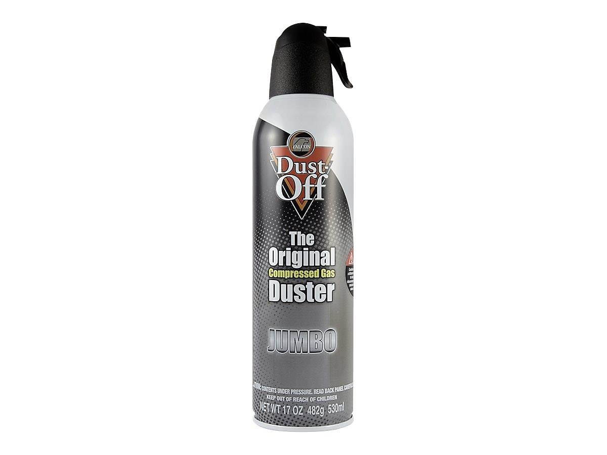 Falcon Dust-Off Jumbo Air Duster Bitterant 2/Pack (FALDPSJMB2) 608529