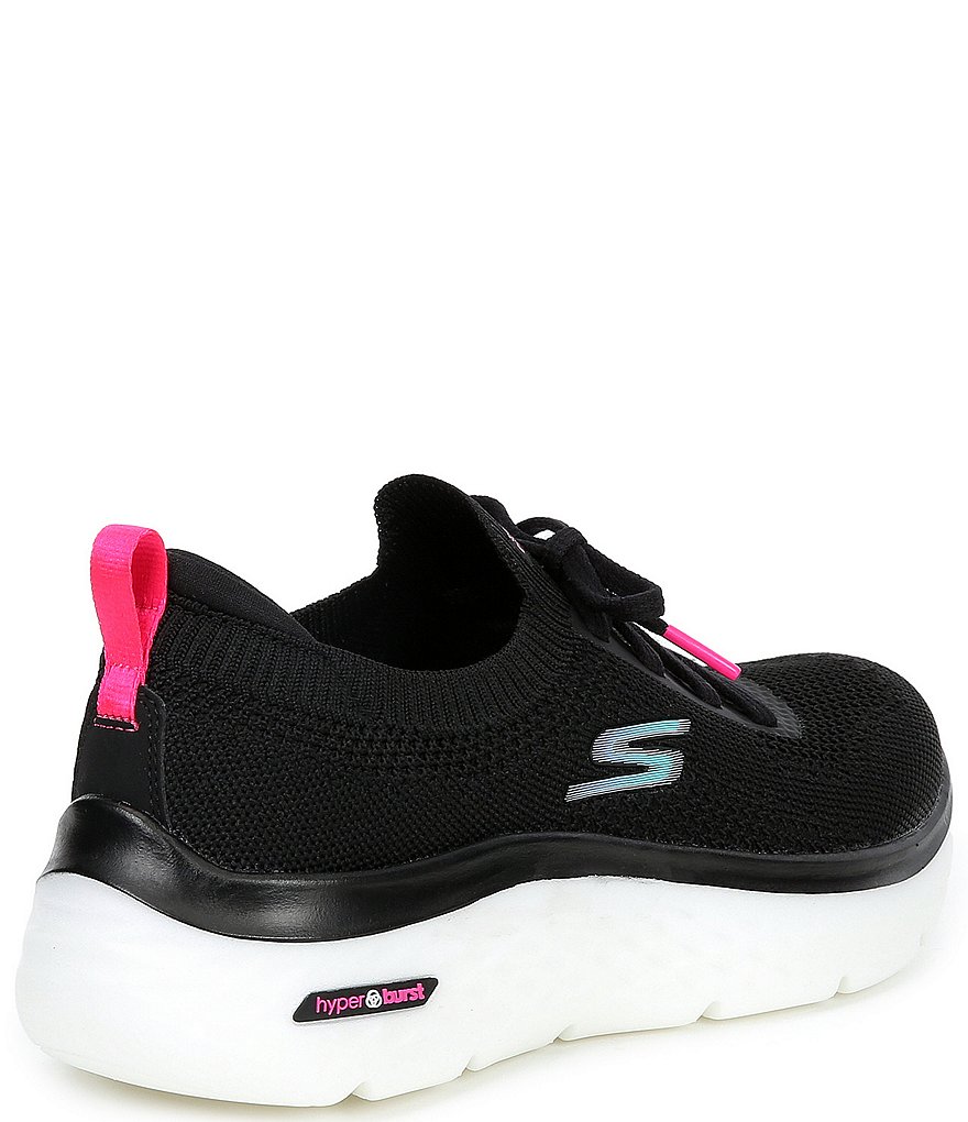 Skechers Go Walk Hyper Burst Mesh Slip-On Sneakers
