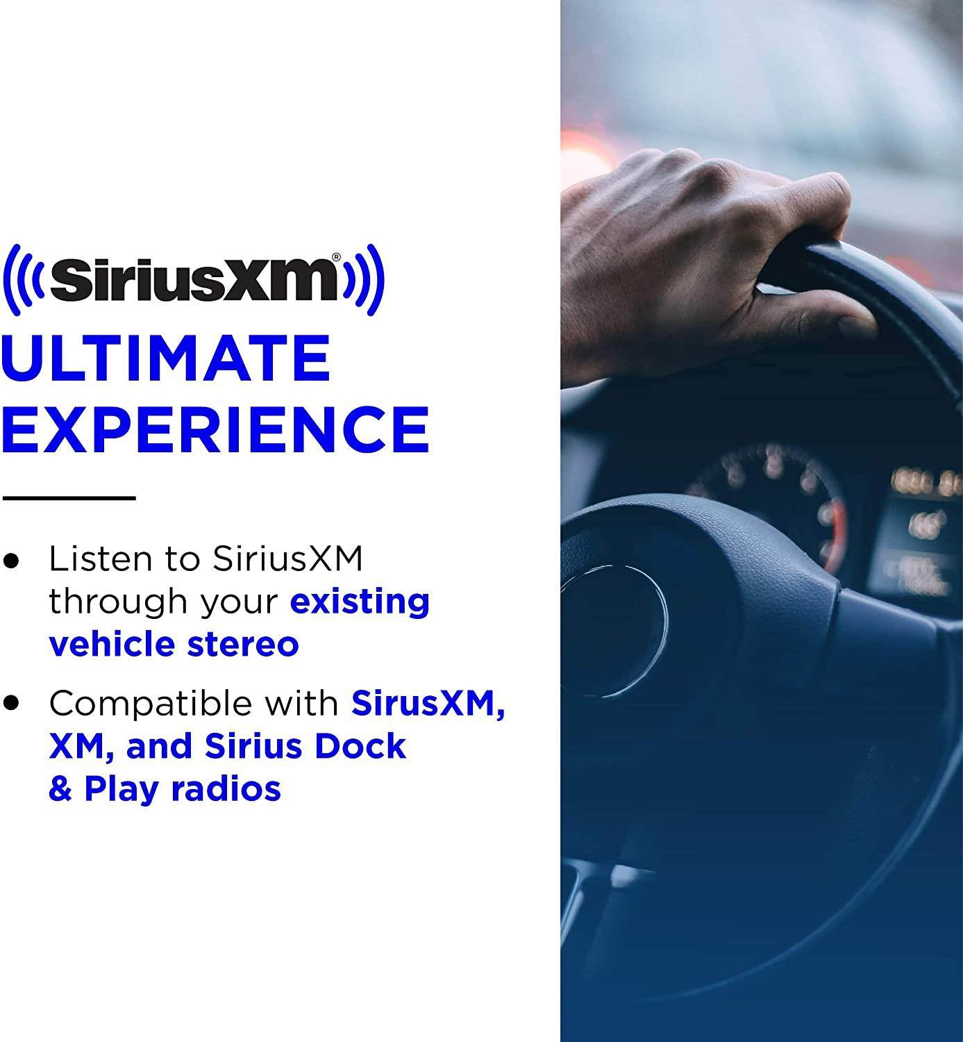 SiriusXM SXDV3 Sirius & SiriusXM Dock & Play Vehicle Kit