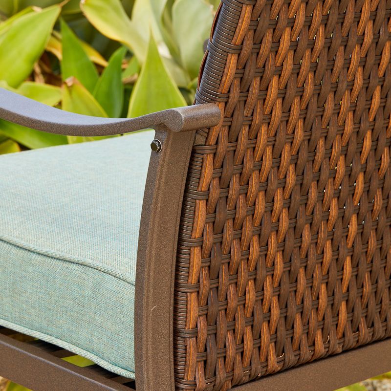 7pc Rhone Valley Dining Teal - Royal Garden