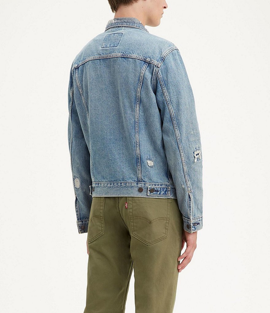 Levi's&reg; The Trucker Get Ripped Denim Jacket