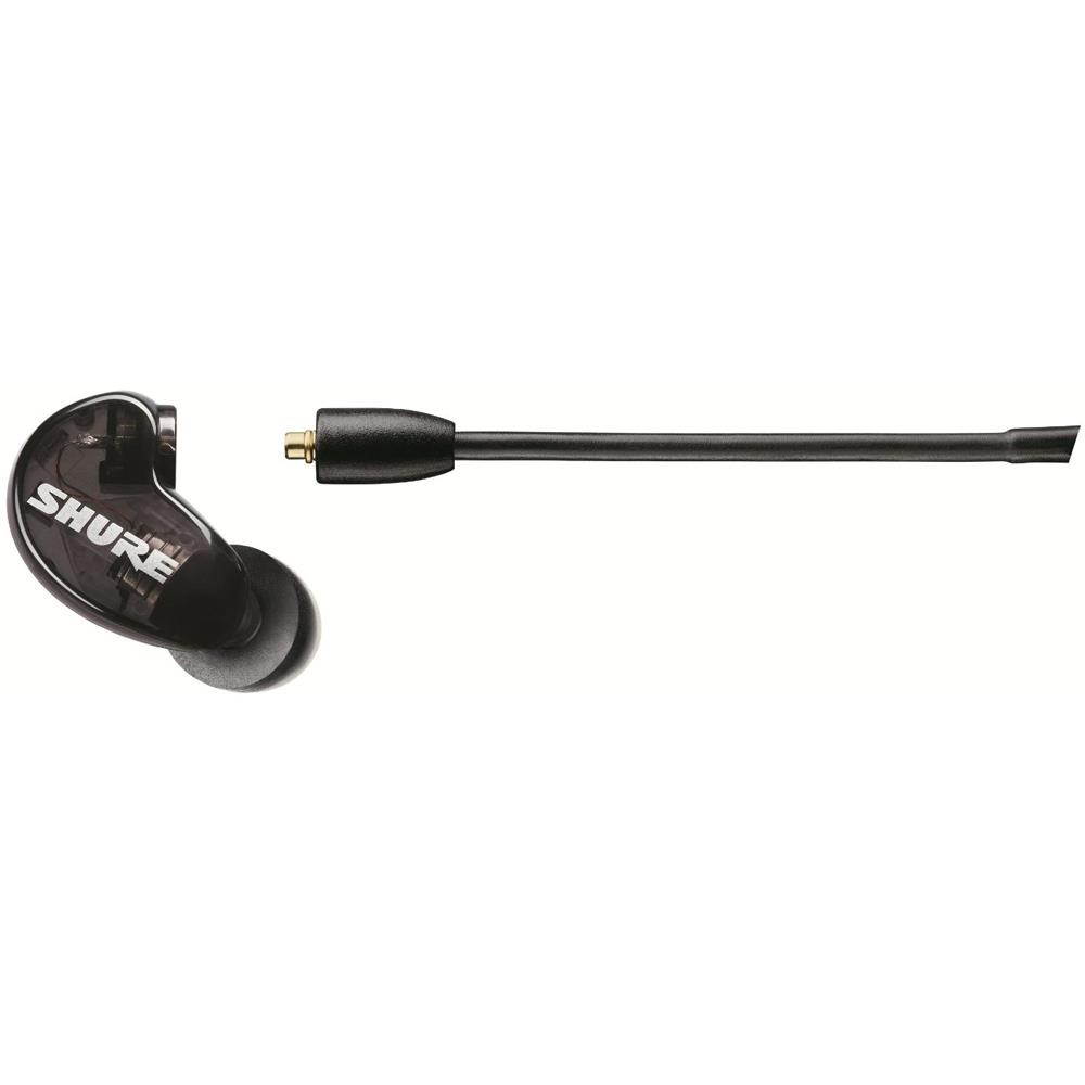 Shure SE215 Sound Isolating Earphones Black with Triple Flange Sleeves (3 Pairs)