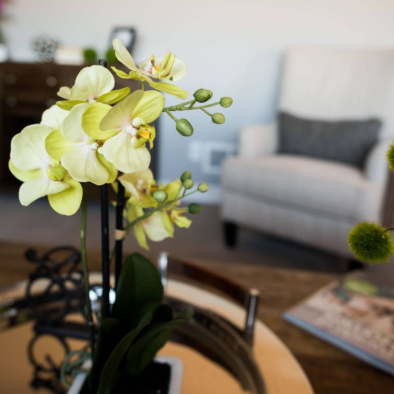 Artificial Potted Orchid (15.5") - Vickerman