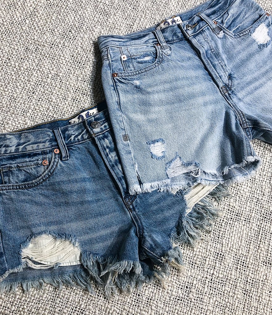 Cloth & Stone Button Side Coordinating Shorts