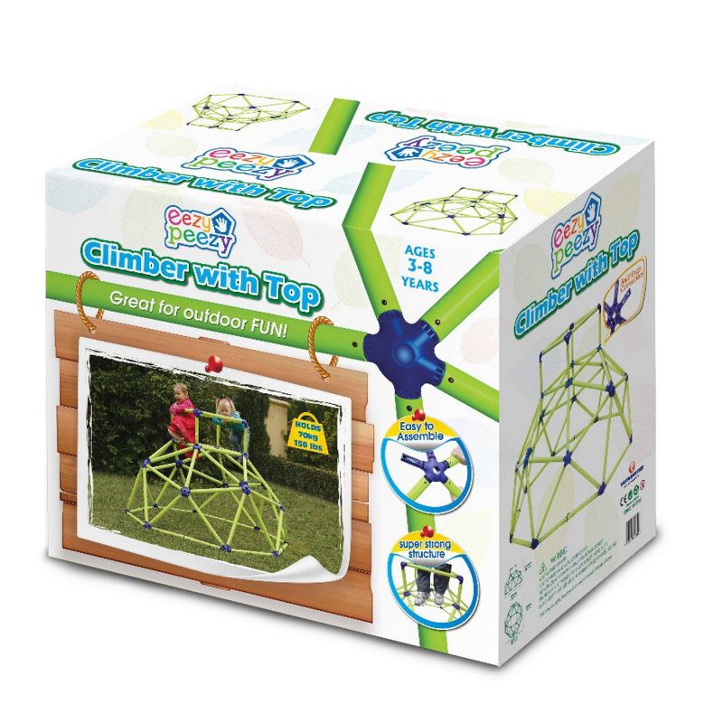 Funphix Climbing Gym Jungle Construction Buildable Indoor Outdoor Kids STEM Learning Toy Set Play Structure for Ages 2 through 12 Years, Multicolor