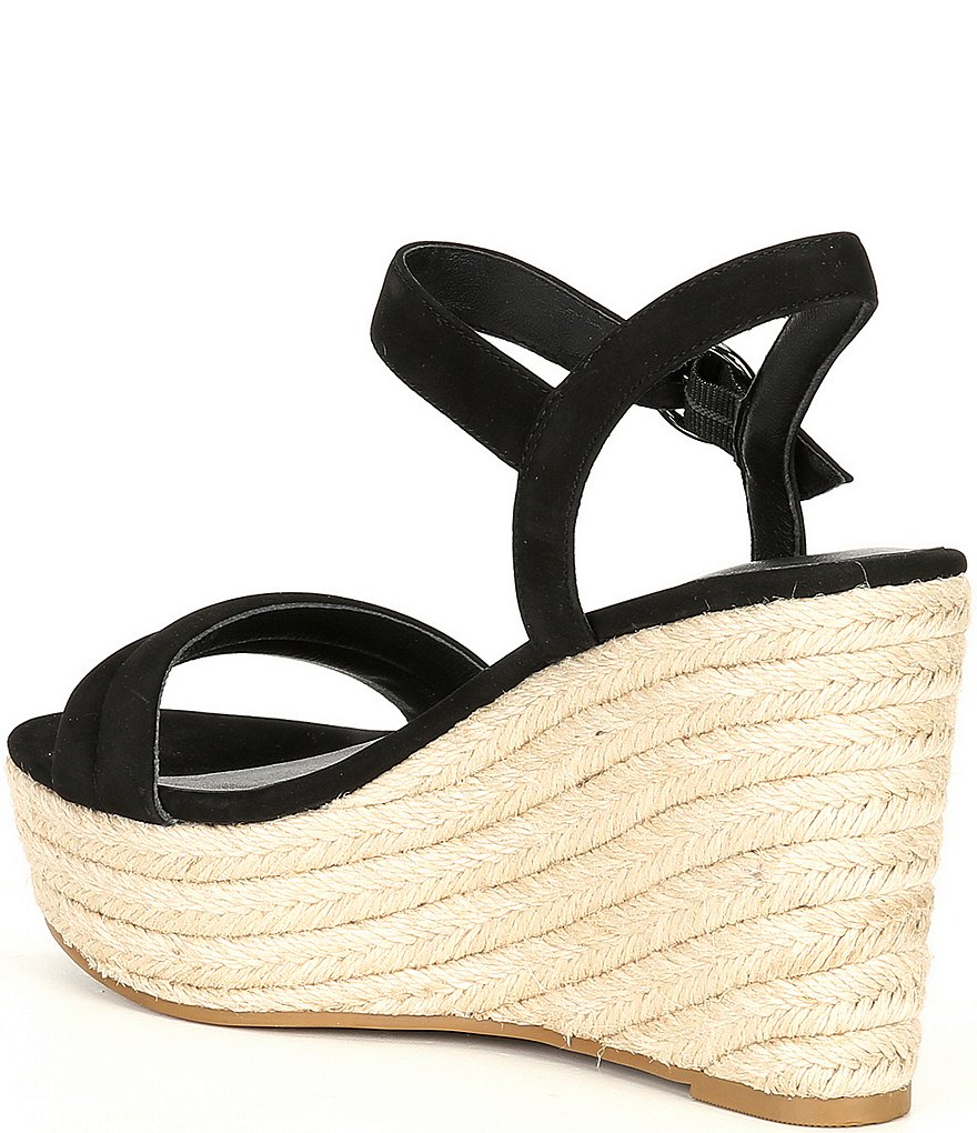 Donald Pliner Pelham Neoprene Mixed Leather Slip-On Wedge Sneakers