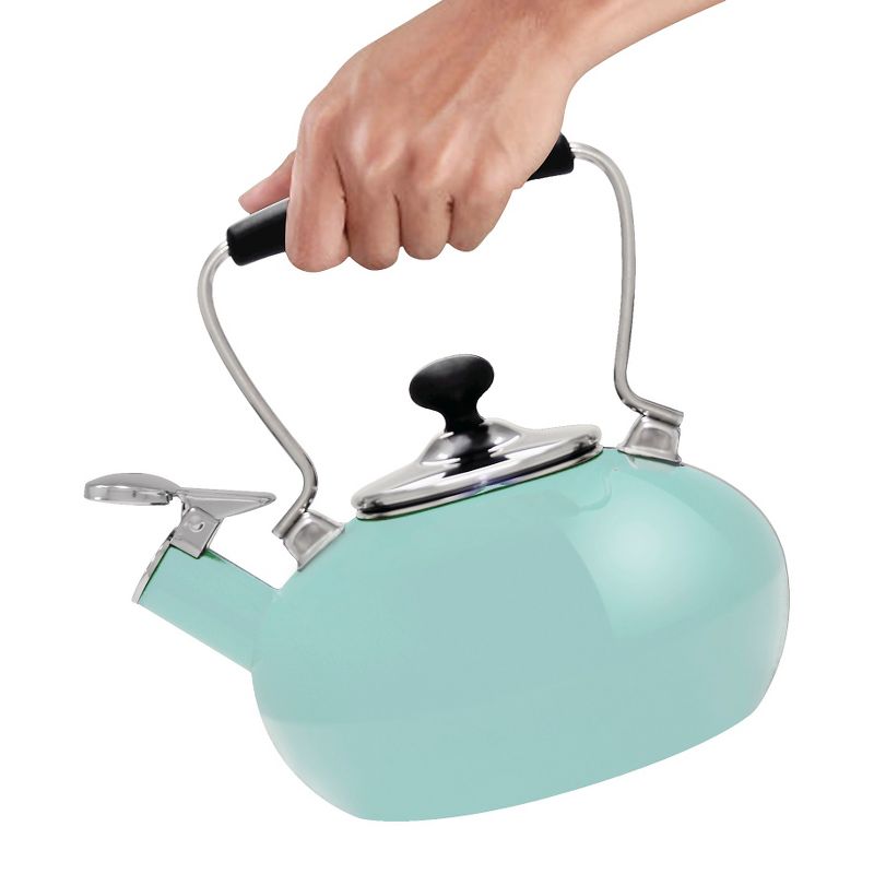 Chantal 1.8qt Tilt Teakettle - Aqua