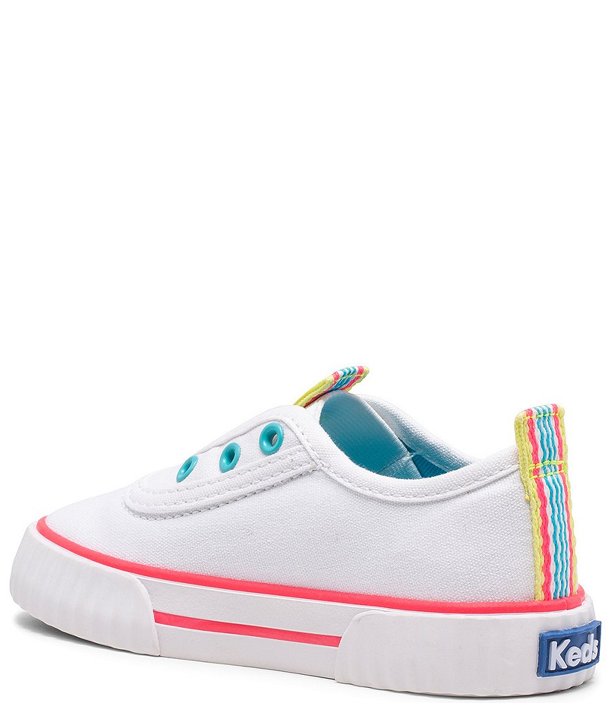 Keds Girls' Topkick Washable Canvas Slip-On Sneakers (Infant)