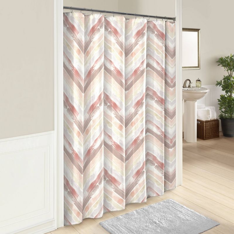 Baxter Shower Curtain Blush - Vue