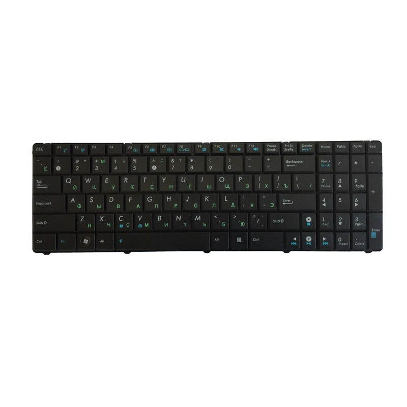 Russian laptop keyboard FOR ASUS V090562BS1 0KN0-EL1RU01 V090562BS1 0KN0-EL1RU01 04GNV91KRU00-1 RU keyboard with frame