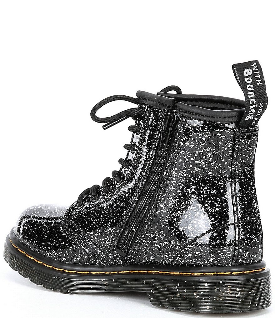 Dr. Martens Girl's 1460 Glitter Boots (Toddler)