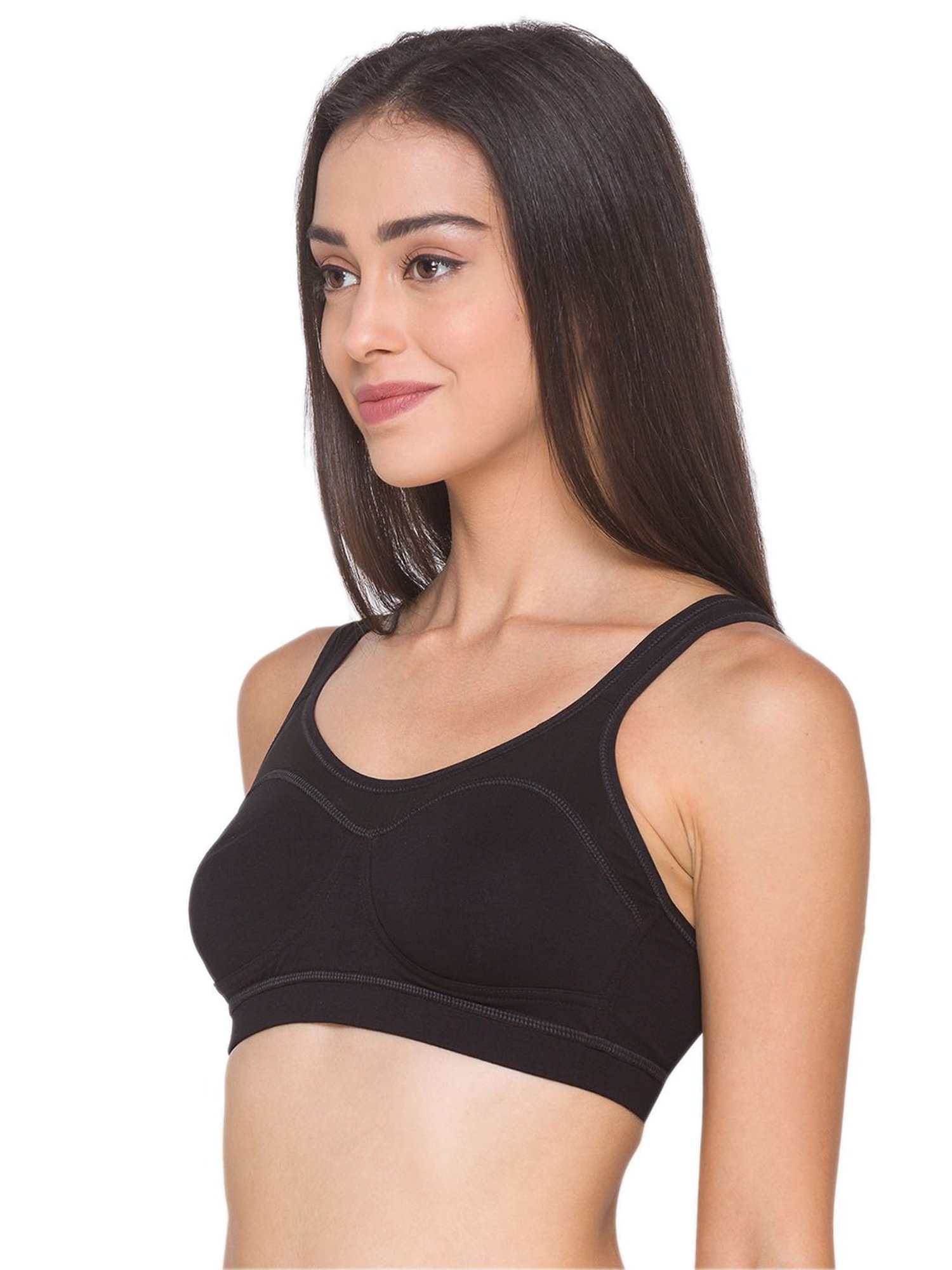 Candyskin Black Non Wired Non Padded Everyday Bra