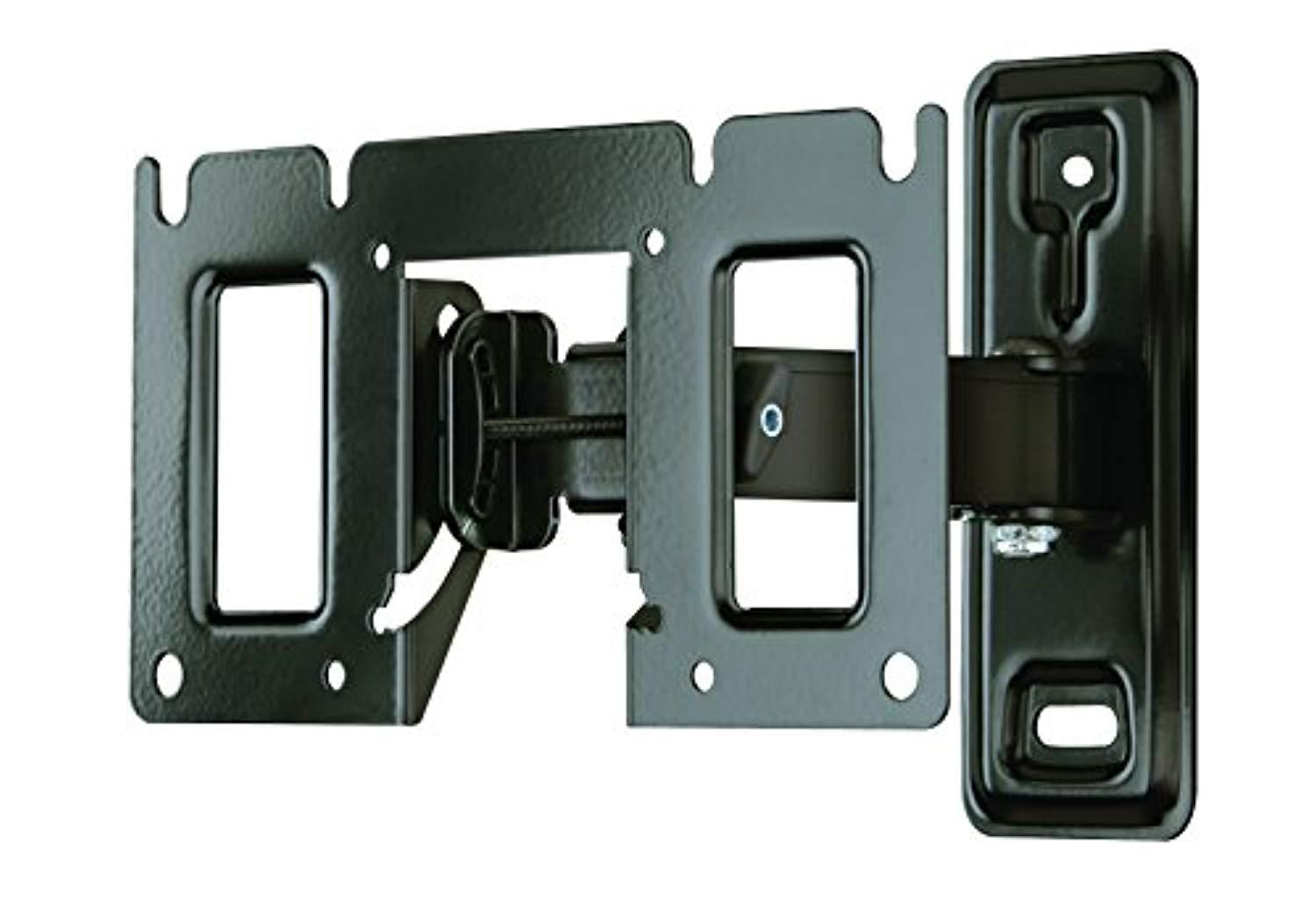 sanus full motion tv wall mount for 13"-32" led, lcd and plasma flat screen tvs and monitors - extends 7 inches - msf07c-b1