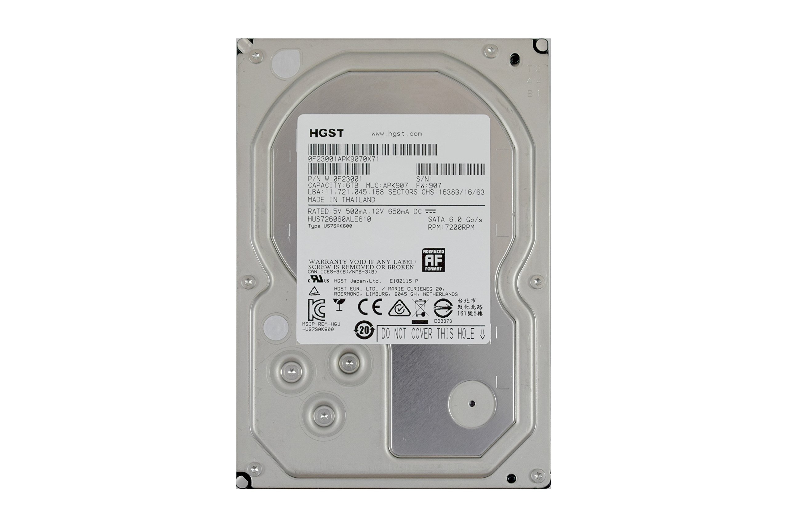 HGST 6TB SATAIII 128MB, RAID 24x7 RAID, ENTERPRISE, HUS726060ALE610 (RAID, ENTERPRISE ULTRASTAR 7K6000)