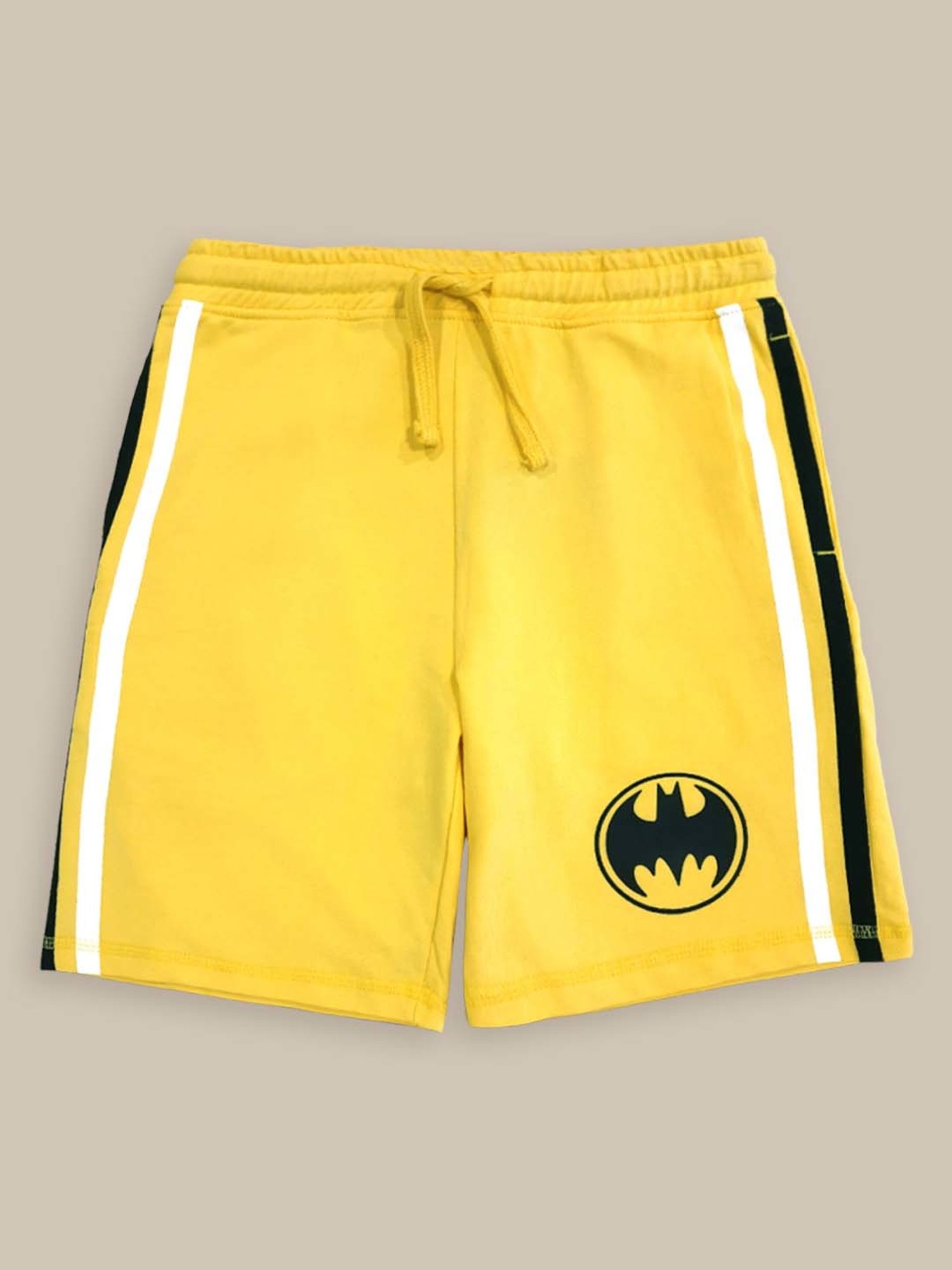 Kidsville Red & Yellow Printed Shorts