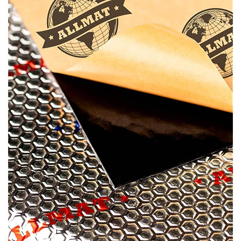 80 mil 36 sqft Car Sound Deadening Mat, Waterproof Auto Foil Installation, Sound Dampening Insulator