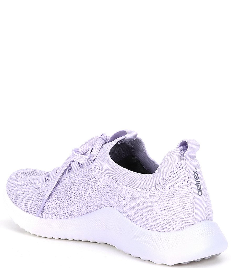 Aetrex Carly Knit Lace-Up Sneakers