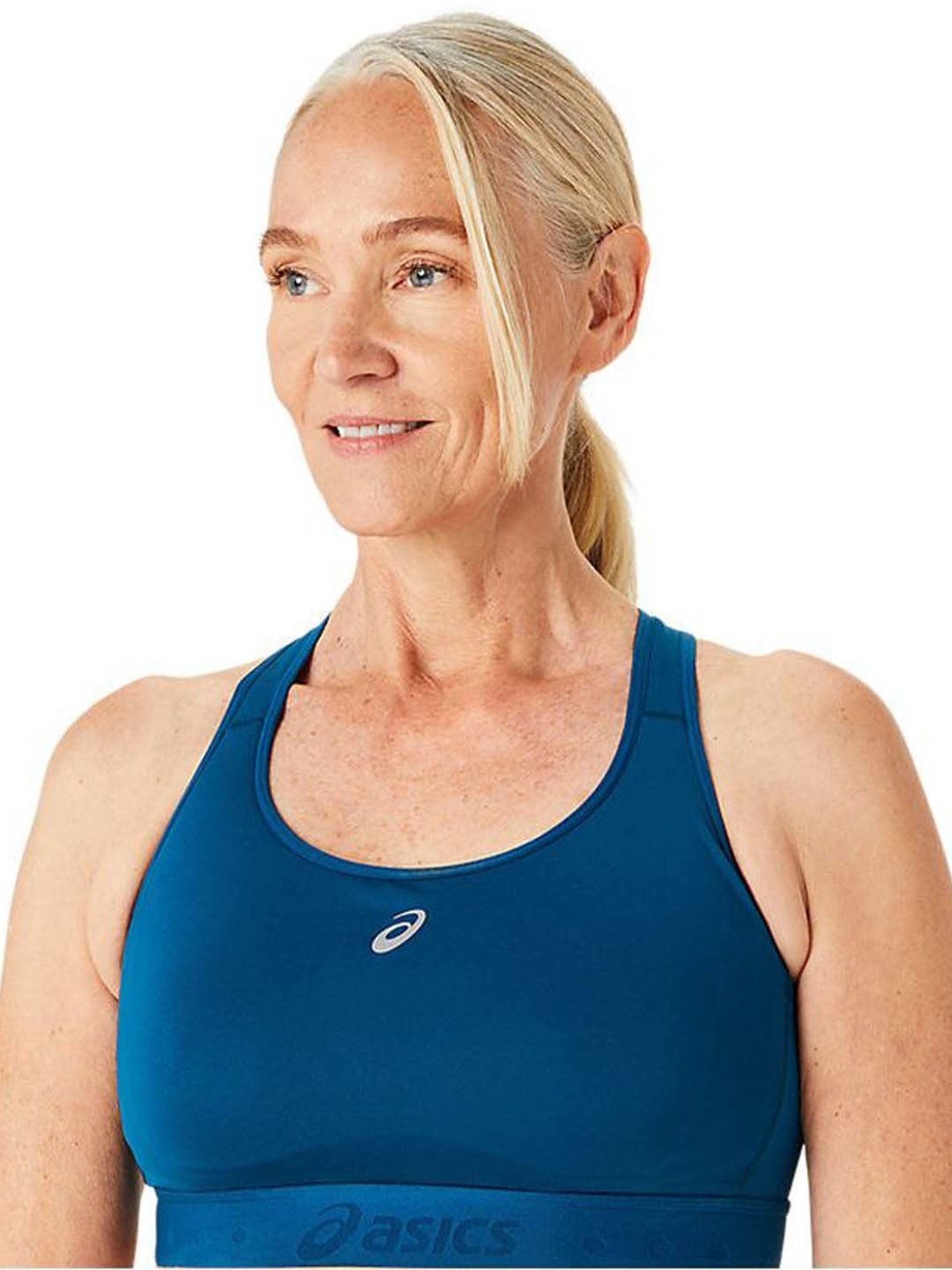 Clovia Teal Non Wired Padded Sports Bra