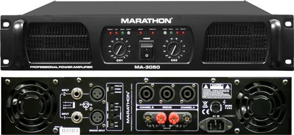 Marathon Ma-3050 700w Per Ch 4 Ohm Dj Amp (ma3050)