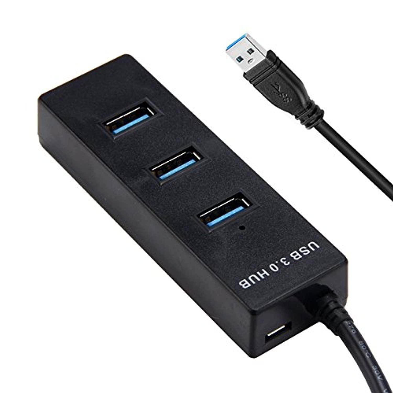 axGear USB 3.0 HUB 4 Port External 5Gbps High Speed Data Transfer