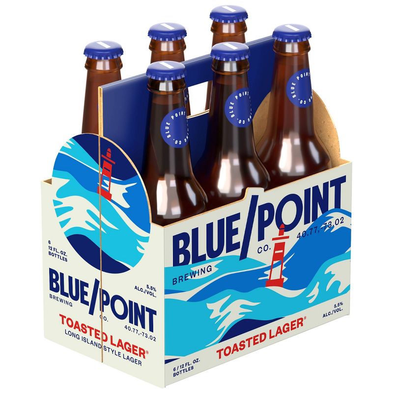 Blue Point Toasted Lager Beer - 6pk/12 fl oz  Cans