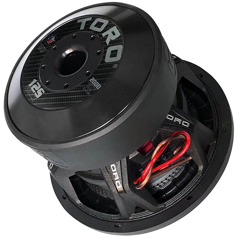 Force 12S, 12 Inch 2000 Watts RMS &ndash; 4000 Watts MAX &ndash; Dual 2 Ohm 3 Inch Voice Coil, 12&rdquo; Car Audio Subwoofer for Cars, Trucks, Jeeps, Boats, Off Road with Hard Hitting Bass (Sold As Each)