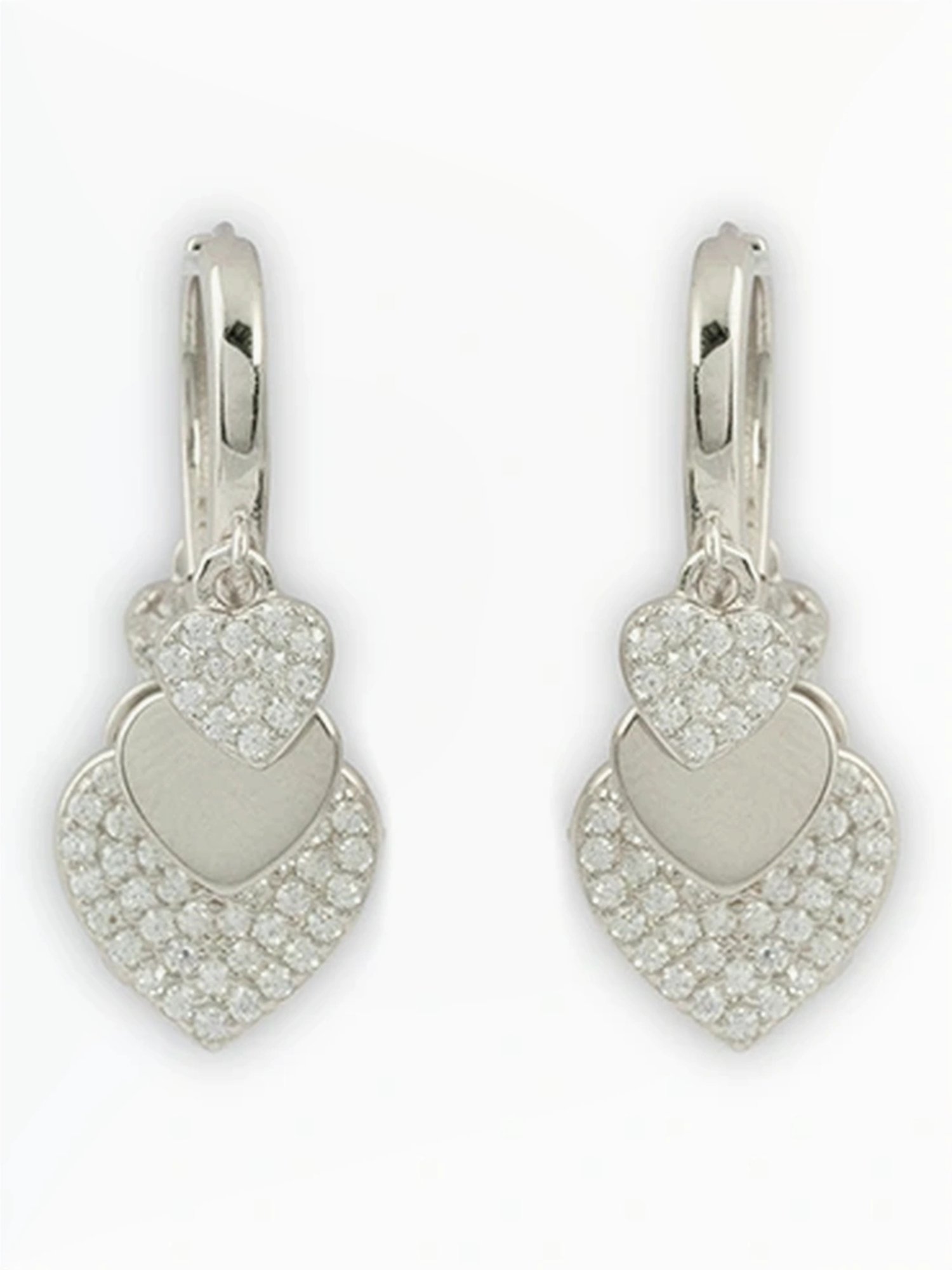 Clara 92.5 Sterling Silver Maude Earrings for Women