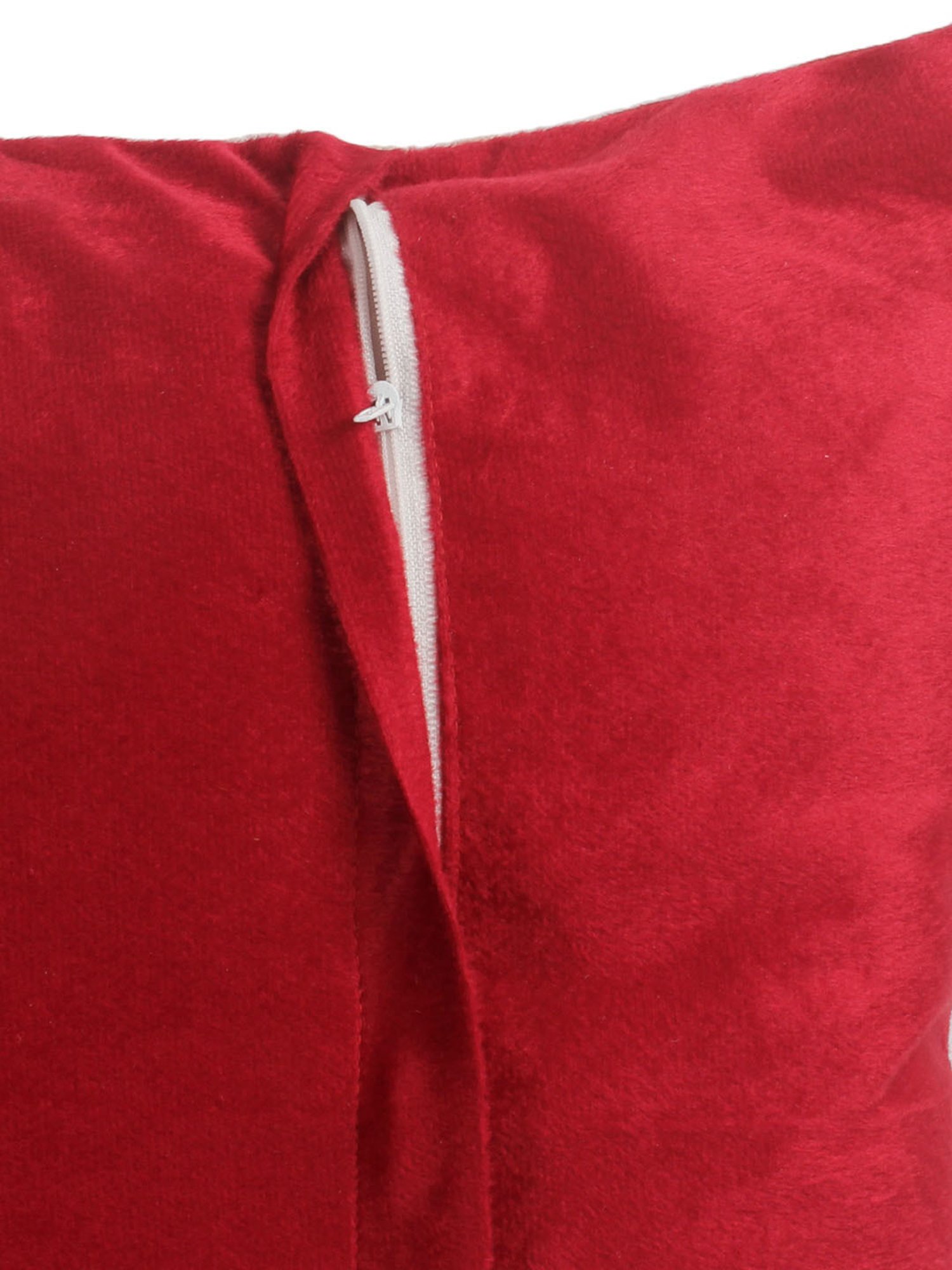 HOSTA HOMES Ultrasonic Abstract Brown 280 TC Polyvelvet Pillow Cover