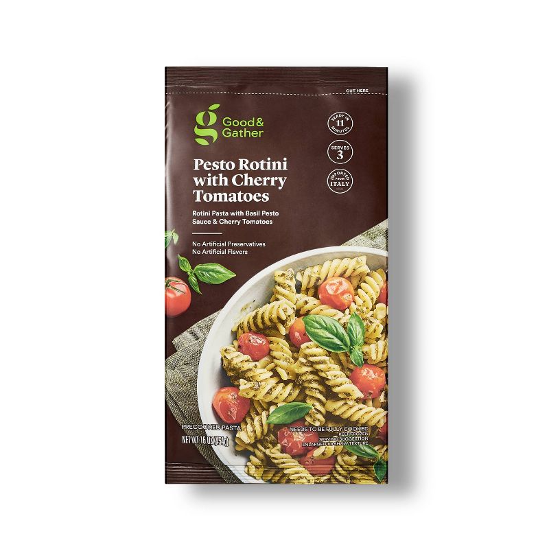 Frozen Pesto Rotini with Cherry Tomatoes - 16oz - Good & Gather™