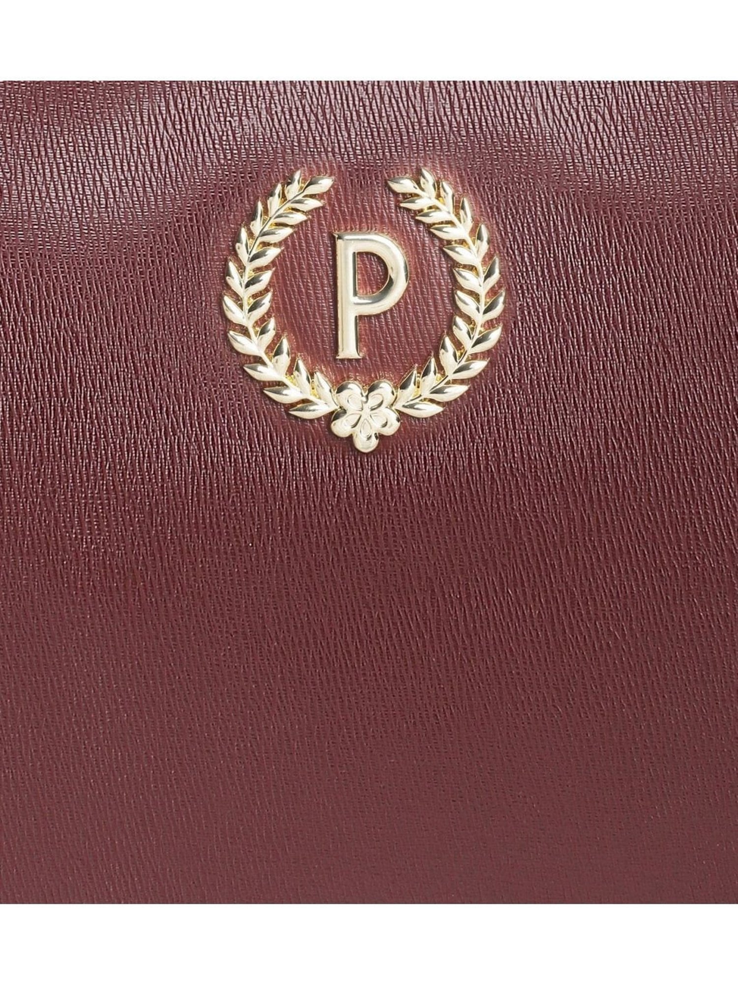 Pollini Maroon Medium Hobo Bag