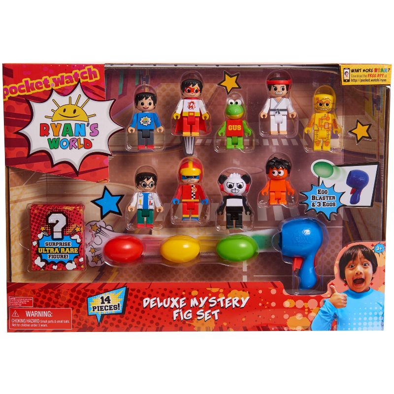 Ryan's World Deluxe Mystery Figure Set