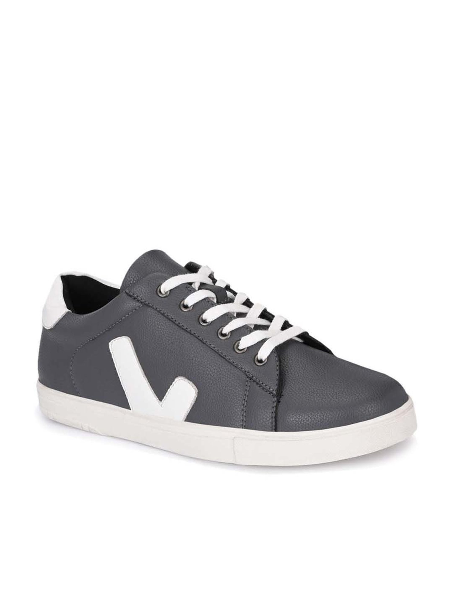 El Paso Men's Grey Casual Sneakers