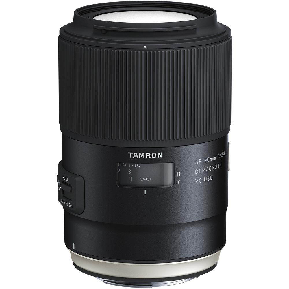 Tamron SP 90mm f/2.8 Di VC USD 1:1 AF Macro Lens for Canon EOS #AFF017C-700