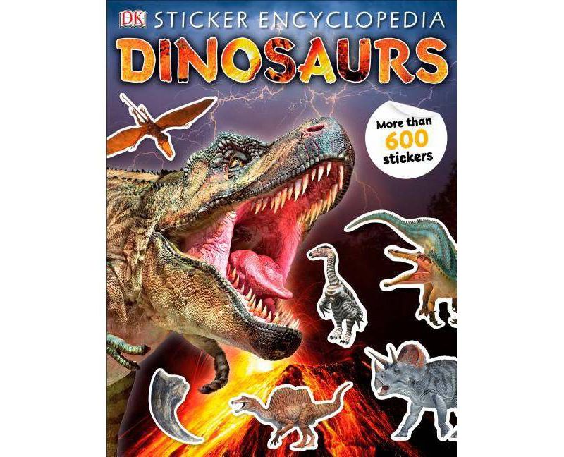 Sticker Encyclopedia Dinosaurs -  Reprint (Paperback)
