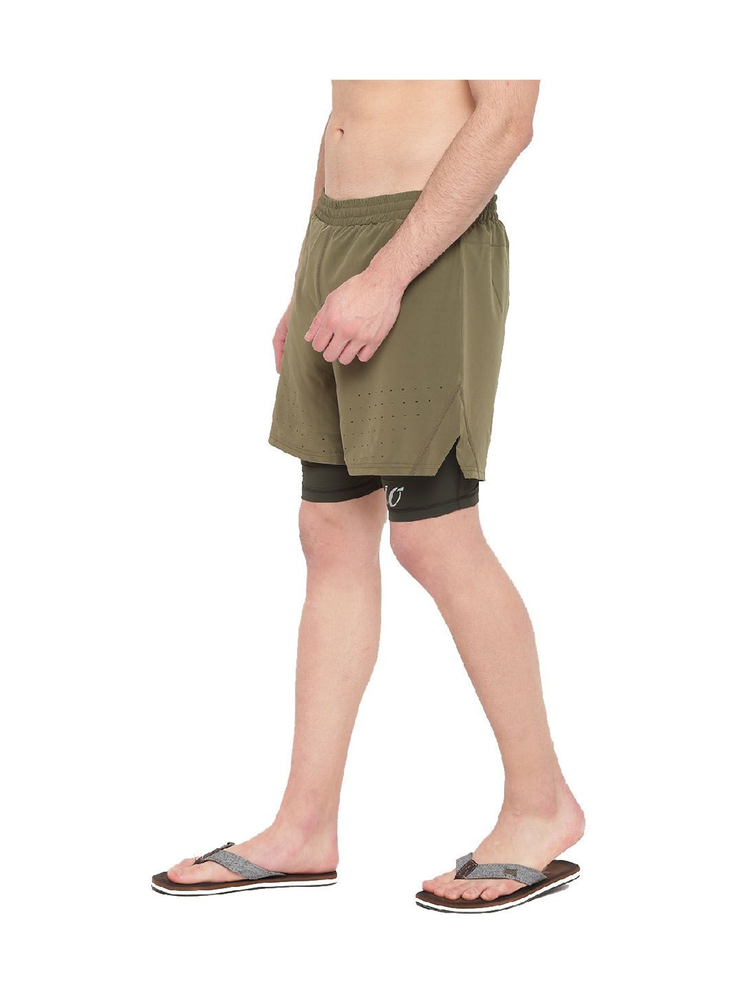 IO Green Comfort Fit Shorts