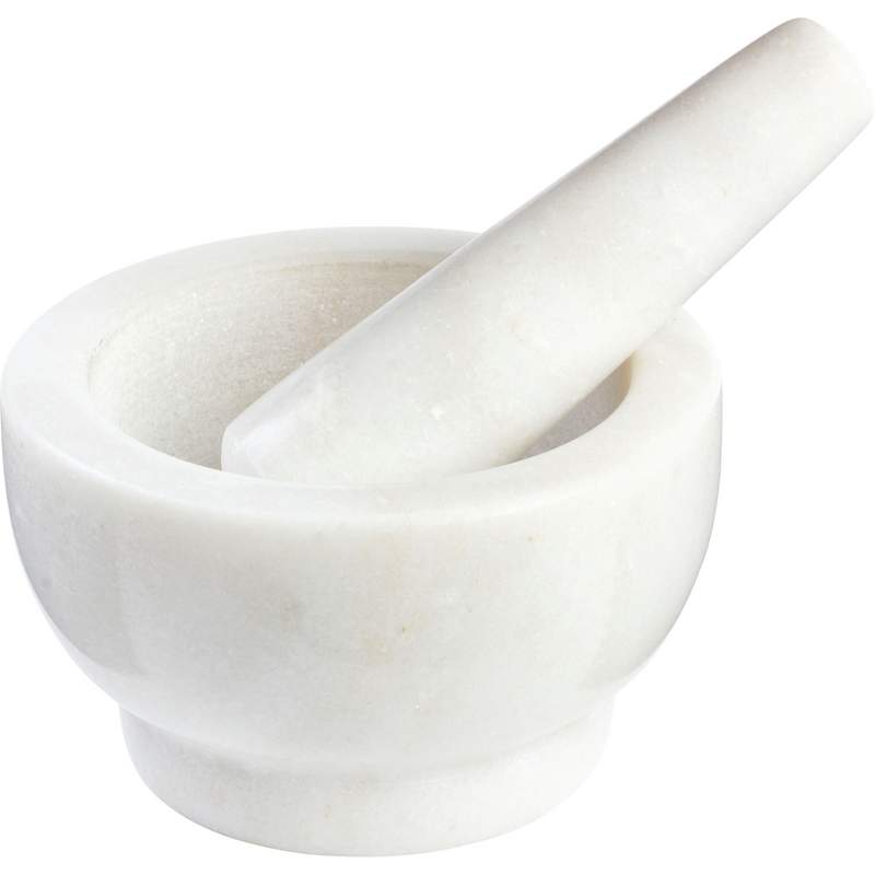 HealthSmart Marble Mortar and Pestle