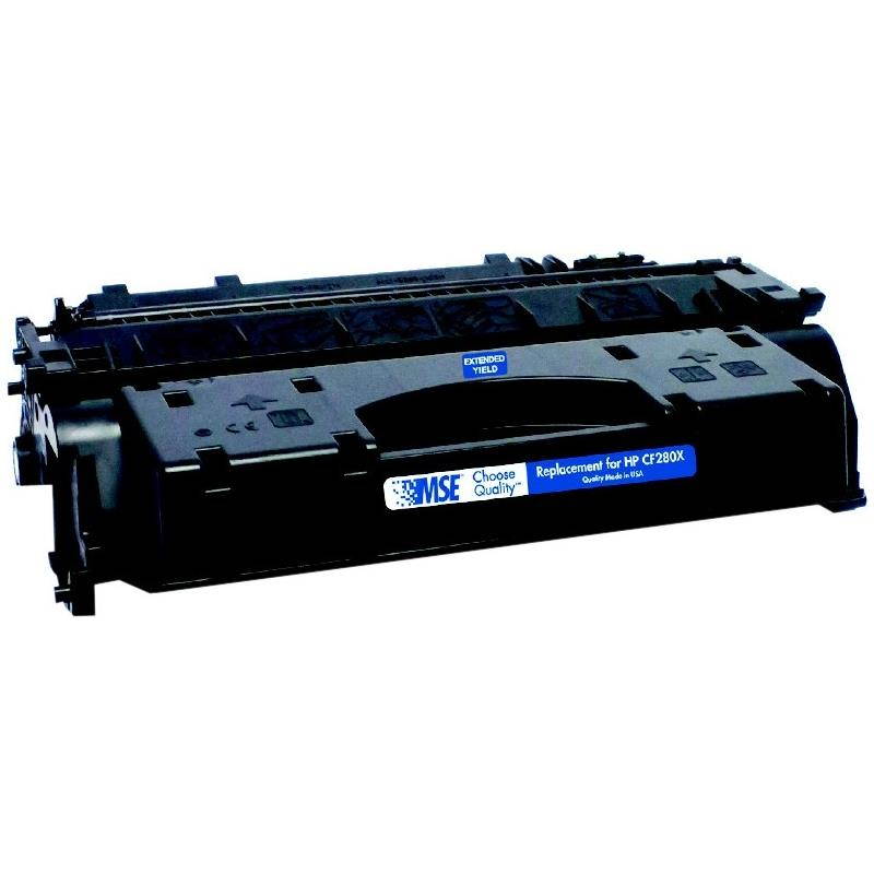 MSE Compatible Black High Yield Toner Cartridge (Alternative for HP 80X/CF280X)