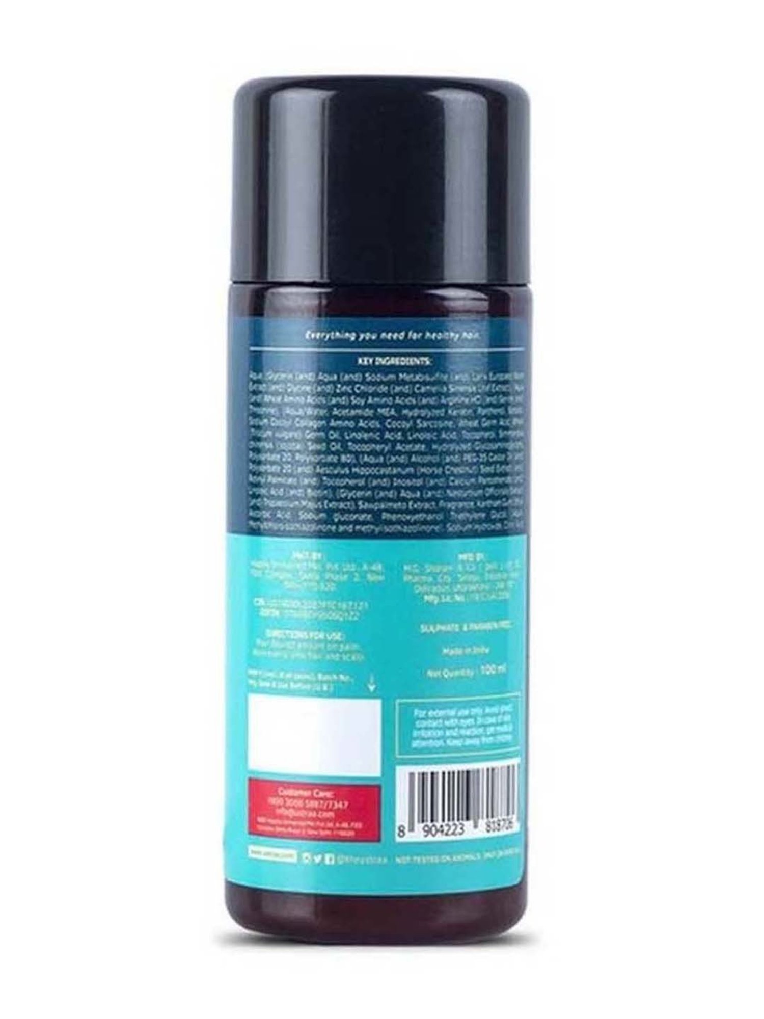 Ustraa Ayurvedic Beard Growth Oil & Hair Growth Vitalizer Combo