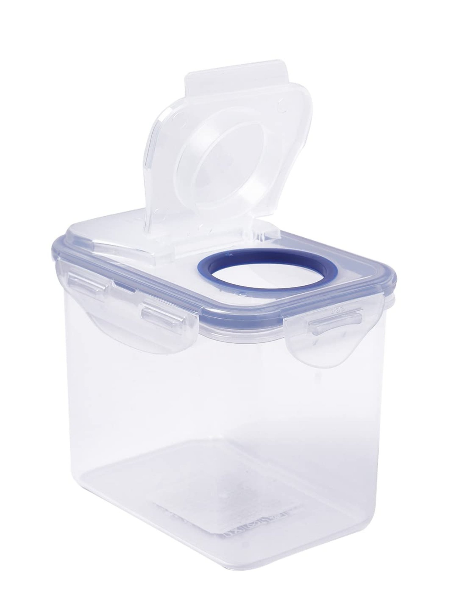 Lock & Lock Transparent Plastic Airtight Food Storage Containers - Set of 3