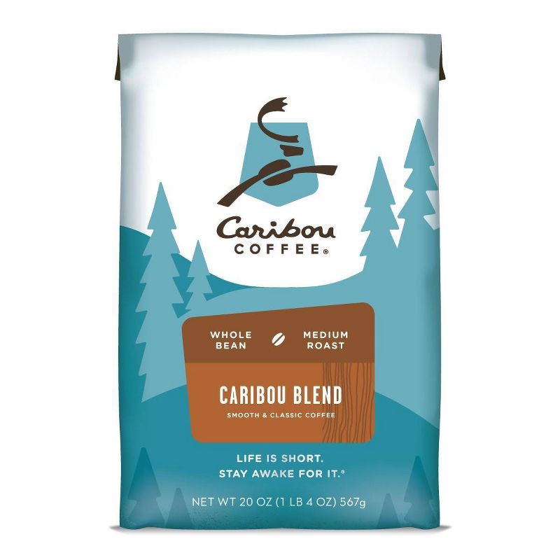 Caribou Coffee Caribou Blend Medium Roast Whole Bean - 20oz