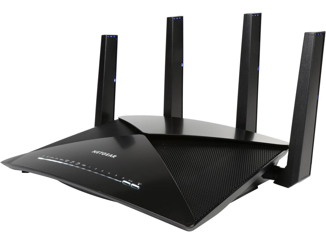 Open.Box - NETGEAR Nighthawk X10 AD7200 802.11ac/ad Quad-Stream WiFi Router (R9000)