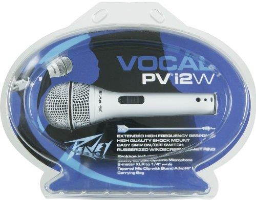Peavey PVi 2G 1/4 Dynamic Handheld Microphone White