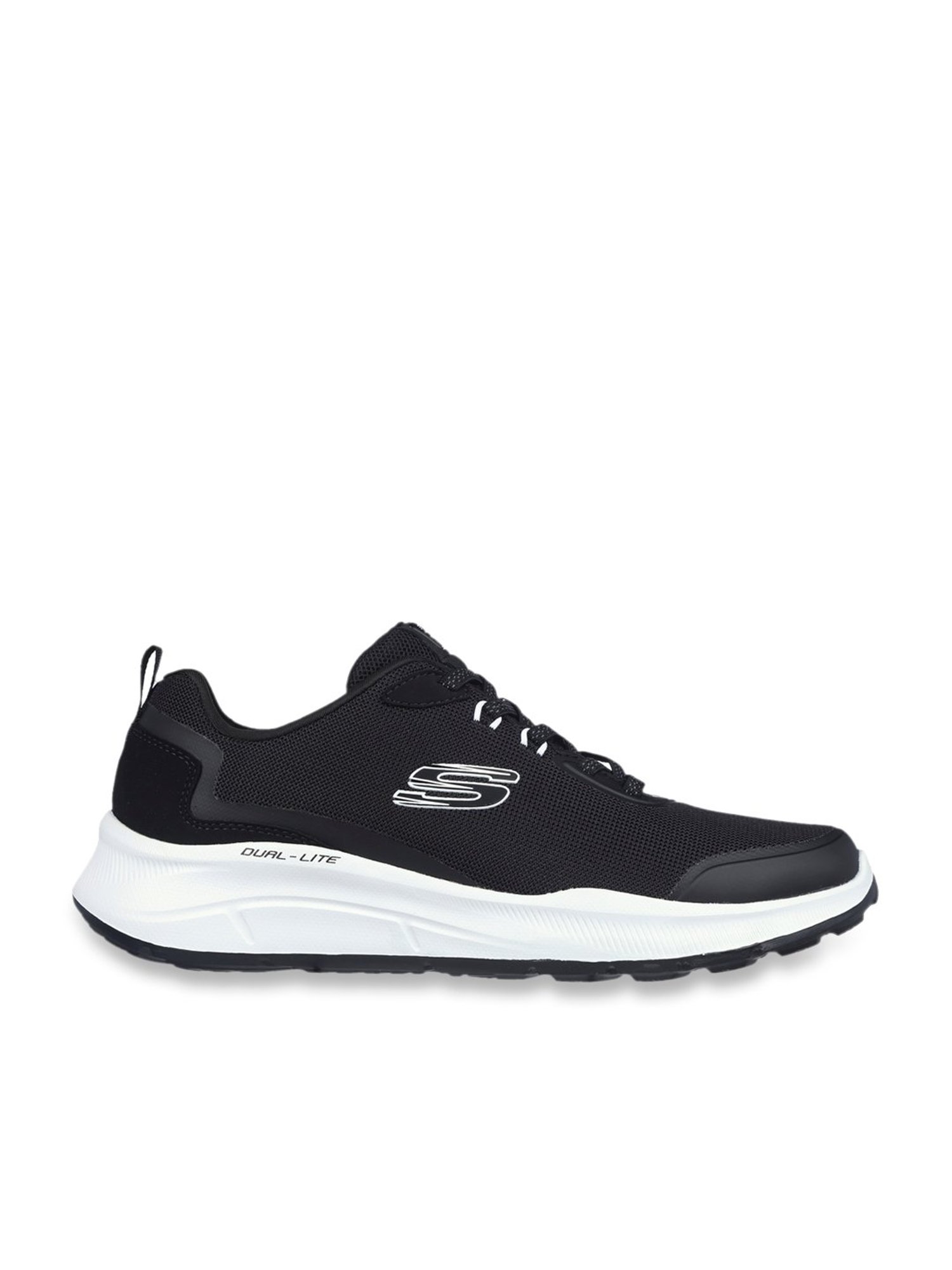 Skechers Men's EQUALIZER 5.0 Black White Casual Sneakers