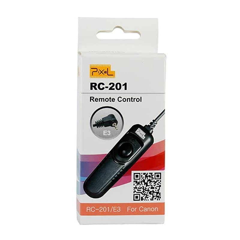 Remote Shutter Cable E3 for Canon Pentax Samsung Contax Sigma Hassleblad Cameras with Pholsy Screen Cleaning Cloth Replaces Canon RS60E3